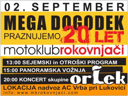 letak 20let MK - spredaj